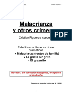 LIbro 2006 Malacrianza y Otros Crímenes (Cristian Figueroa)