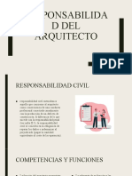 Responsabilidad Del Arquitecto