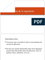 Ramas de La Ingenieria