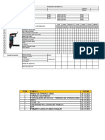 Check List de Inspeccion de Rotomartillo - S&G 00001 - 2021