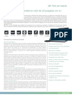 Yealink SIP-T52S Datasheet - ES