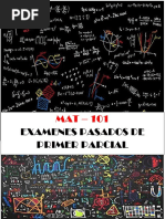 Mat 101 Examenes Pasados Primer Parcial