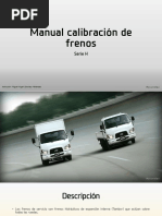 Manual Calibración de Frenos Serie H