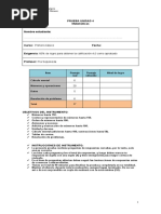 Prueba de Unidad 4 Matemática 1º Básico