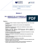 Módulo 3 - Taller de Sociedad y Naturaleza en América Latina