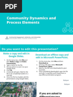 CSC Q3 0202 - PS - Community Dynamics and Process Elements