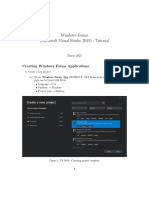 Win Forms Tutorial