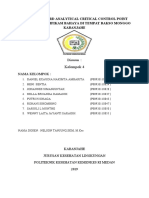 Laporan HACCP Identifikasi Bahaya