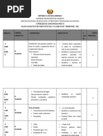 5 Plano Analitico de 6 Classe III Trimestre