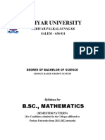 B.SC., Mathematics