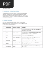 IDIOMA TECNICO Adjective-Clauses