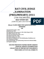 Gujarat Civil Judge Examination Solved Previous Question Papers Syllabus Pattern