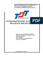 Internship Report - F&B - Nguyễn Thị Phương Thảo - 720H1492