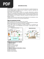 Sensores de Nivel