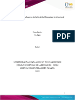 Anexo 2 - Plantilla de Tarea 3-Contextualizacion de La Realidad Educativa Institucional