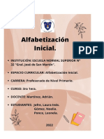 Alfabetización Inicial