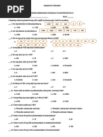 GRADE 3 FIRST PERIODICAL TEST With TOS MATH