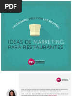 Ideas de Marketing para Restaurantes