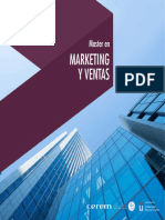 Master Marketing y Ventas