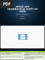 Lesson 3 Angle and Grammatical Point of View