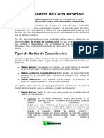 Medio de Comunicación