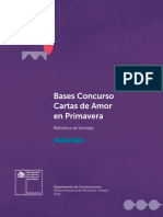 Bases - Concurso Cartas de Amor en Primavera