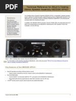 TR0172 Technical Reference For Altium's Desktop Stereo Speaker Assembly NB2DSK-SPK01