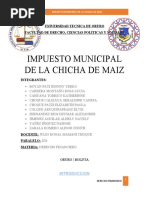 Impuesto Municipal A La Chicha de Maiz