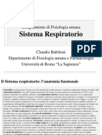 Fisiologia Apparato Respiratorio