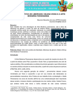 Arte Como Prática de Liberdade - Helena Wong e A Arte Moderna Paranaense - Sies - Maringá - 2021