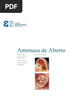 Articulo Amenaza de Aborto PDF