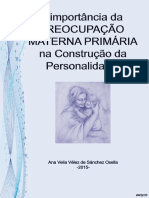 E-Book A Importância Da Preocupação Materna Primária Na Construção Da Personalidade