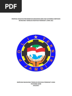 Proposal Kegiatan Penyambutan Mahasiswa Baru Dan Gathering Himpunan Mahasiswa Teknologi Rekayasa Perangkat Lunak 2022