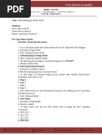 UbD Model Outline Document