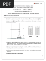 FTL 1.1 - Volume e Número de Moléculas