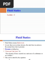 Lecture 2 Fluid Statics