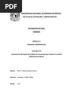 2.8 Capital de Trabajo Empresas Cotizan en Bolsa