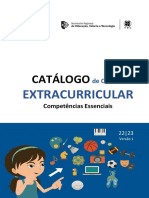 CATÁLOGO de OFERTA EXTRACURRICULAR v1.1