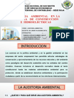 Auditoria Ambiental en La Industria de Construcción E Hidroeléctricas