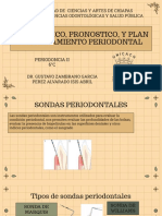 Diagnostico, Pronostico, y Plan de Tratamiento Periodontal