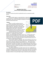 AN-0110, Eddy Current Thread Quality Signature Analysis