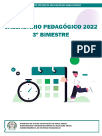 Calendário Pedagógico 2022 - 3º BIMESTRE - Final