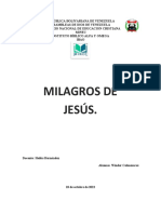 Cuadro de Los Milagros de Jesús