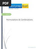 12 Mathematics Permutations Combinations