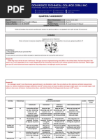 Daniel Joseph Villares - Quarterly Assessment - Music10