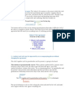 Subjects and Verbs Must Agree.: Overview of This Section