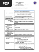 Semi-Detailed Lesson Plan On Correct Production of Sounds