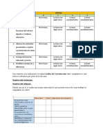 Rubrica y Grilla Evaluativa