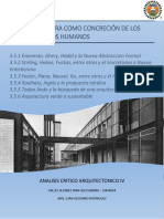 3.5 Arquitectura Como Concreción de Los Ideales y Deseos