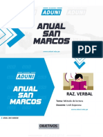 Anual San Marcos - Semana 8 - RV